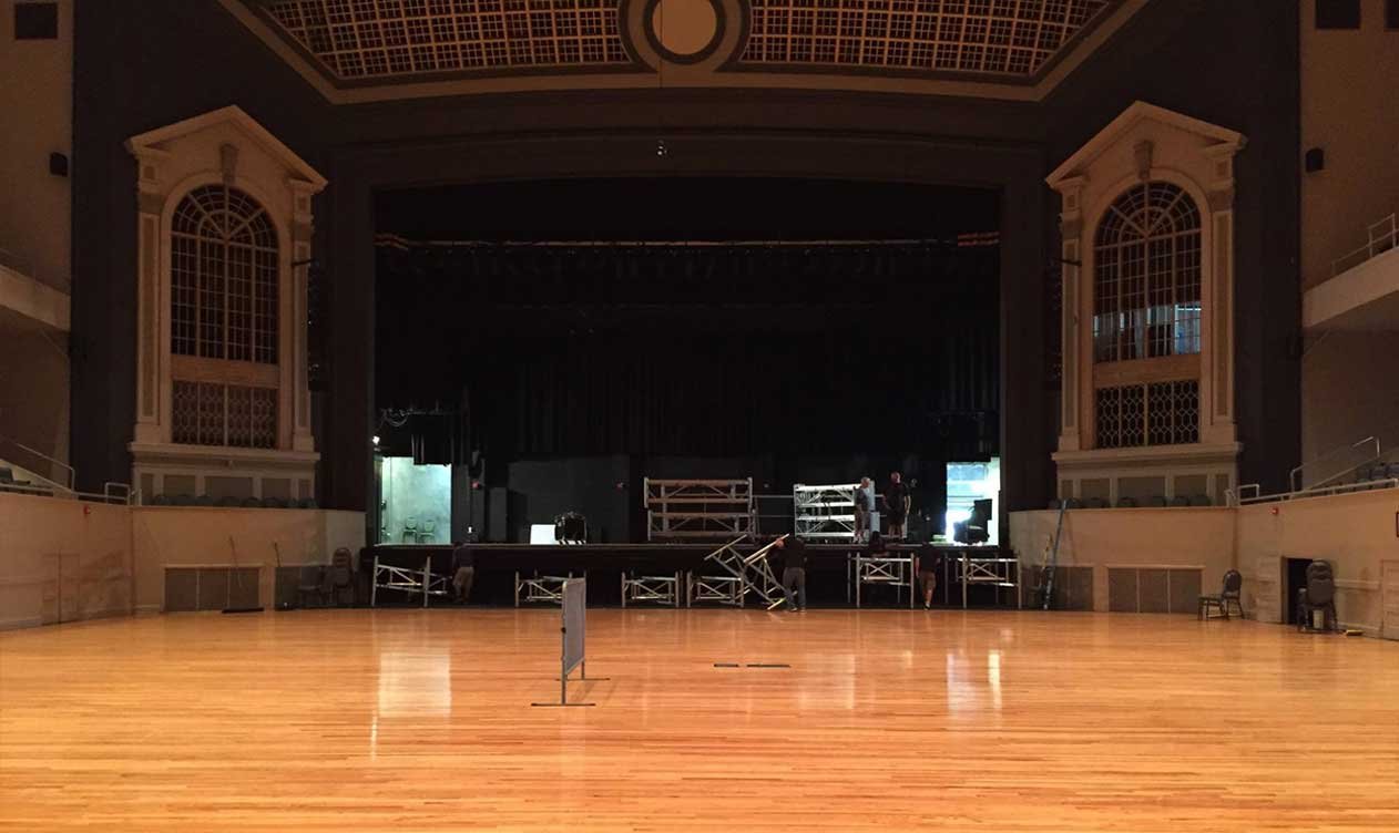 Township Auditorium: Before